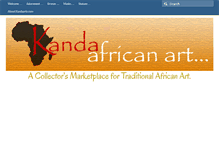 Tablet Screenshot of kandaarts.com